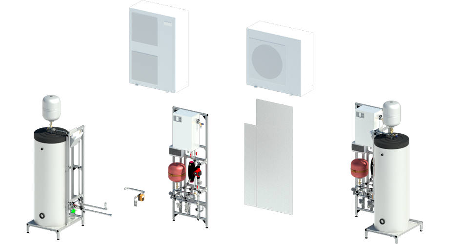 Конструктор блочно-модульной котельной HeatPumpBox-1 в Феодосии